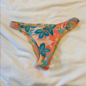 Floral bikini bottom